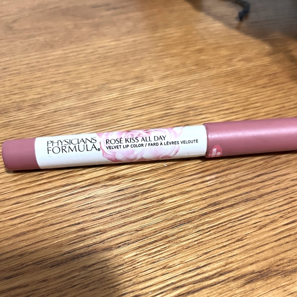 Physicians Formula Rose’ Kiss All Day First Kiss Velvet Lip Color 0.15 New